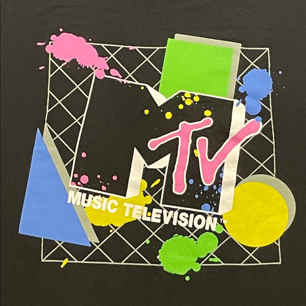 MTV Black Tee